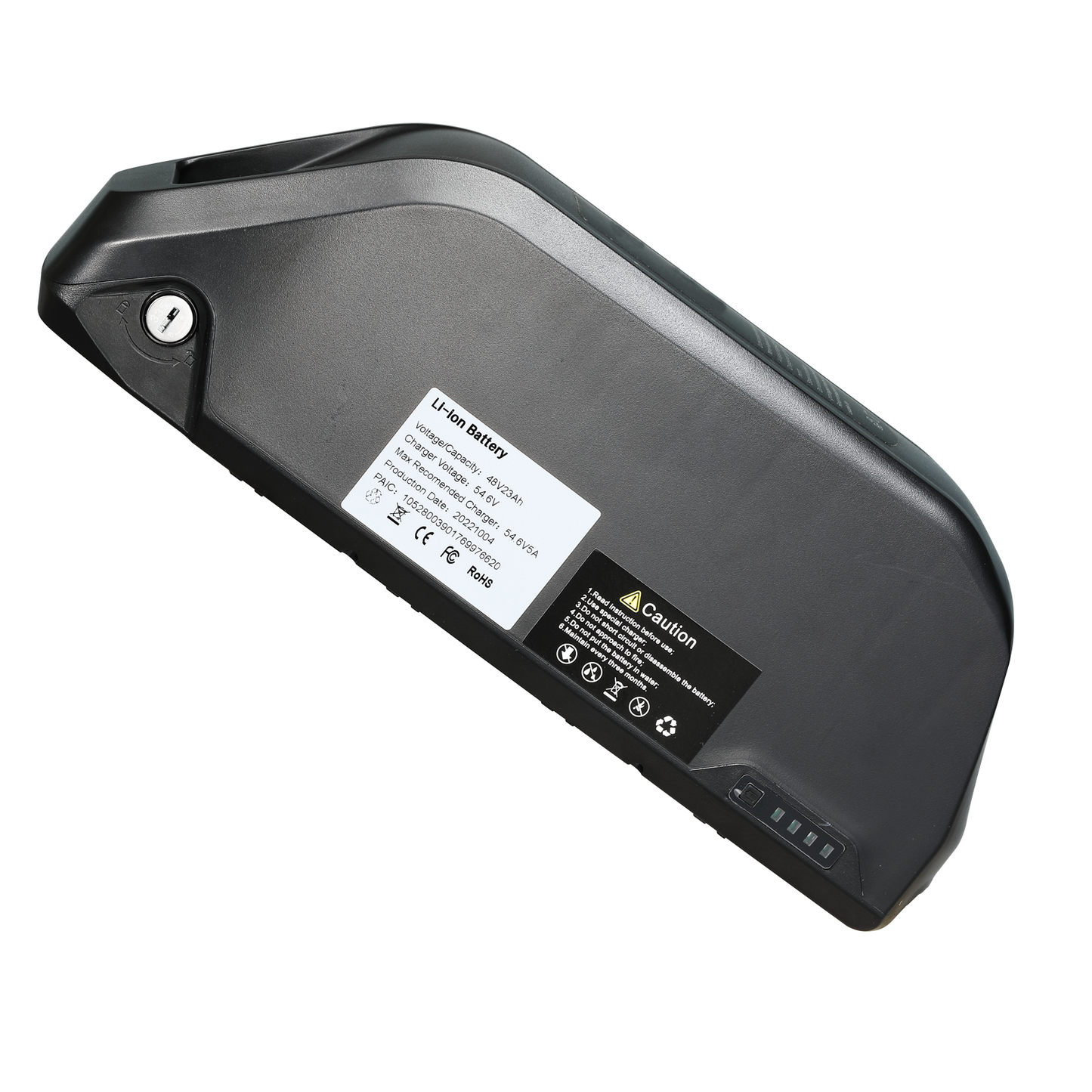 KETELES K800 48V 23AH Removable Lithium Battery for 2000w Electric Bicycle