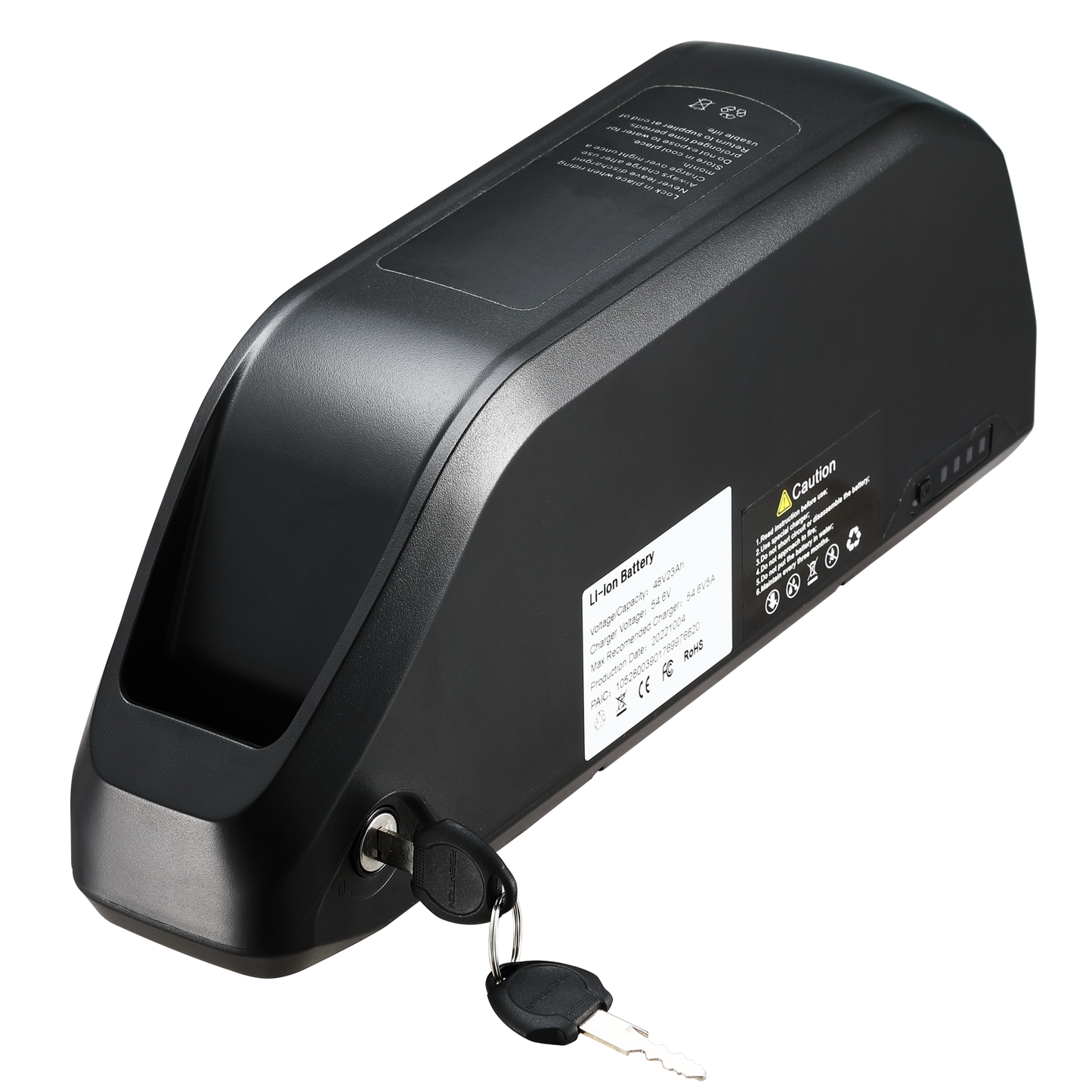 KETELES K800 48V 23AH Removable Lithium Battery for 2000w Electric Bicycle