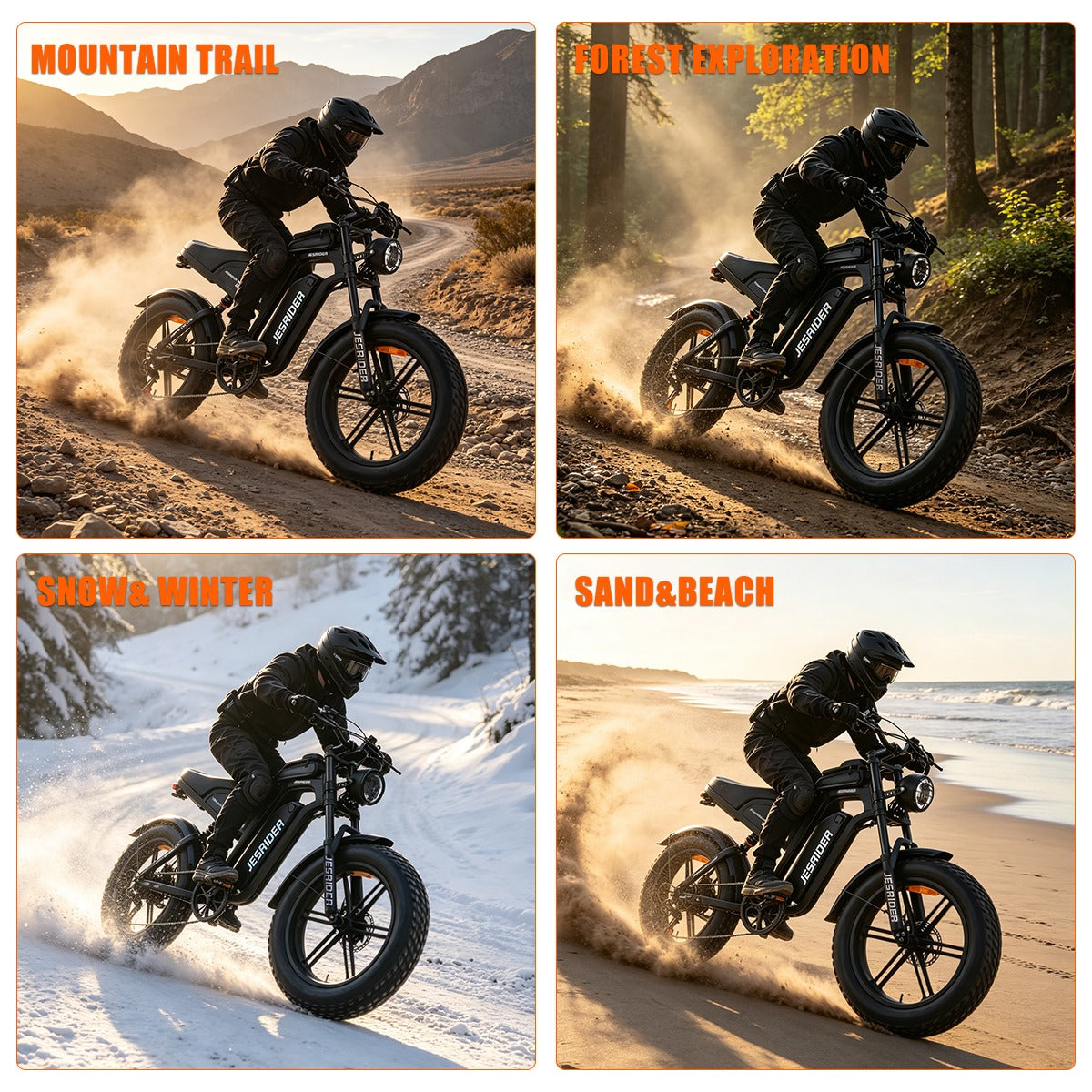 G650 electric bike for all-terrain riding