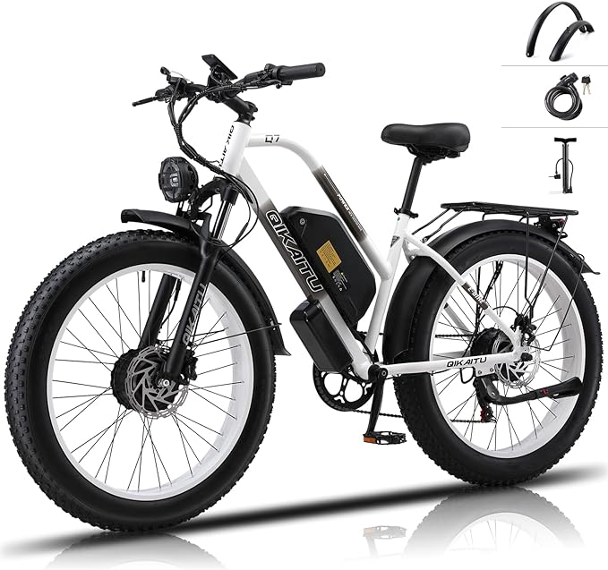 KETELES Q7 2000W Elektrofahrrad 26" Fat Tire Elektro-Mountainbike