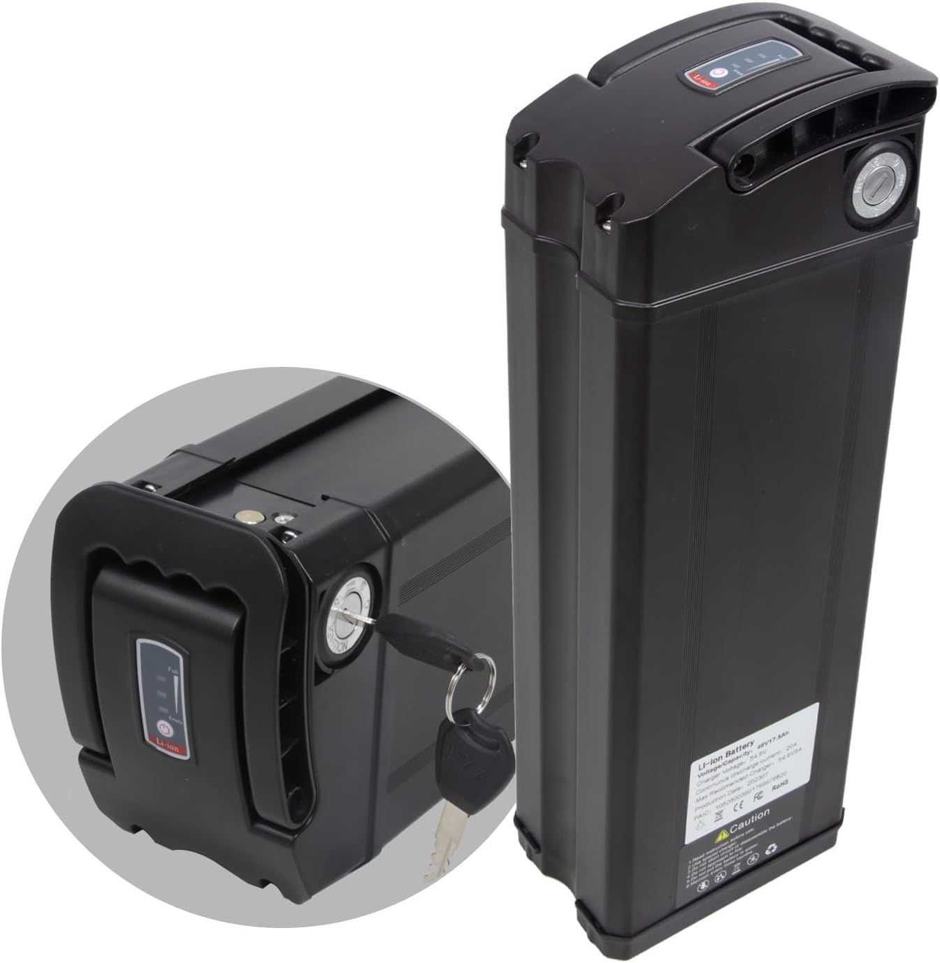 KETELES Electric Bike 48V 23AH Battery for KF9 Ebike