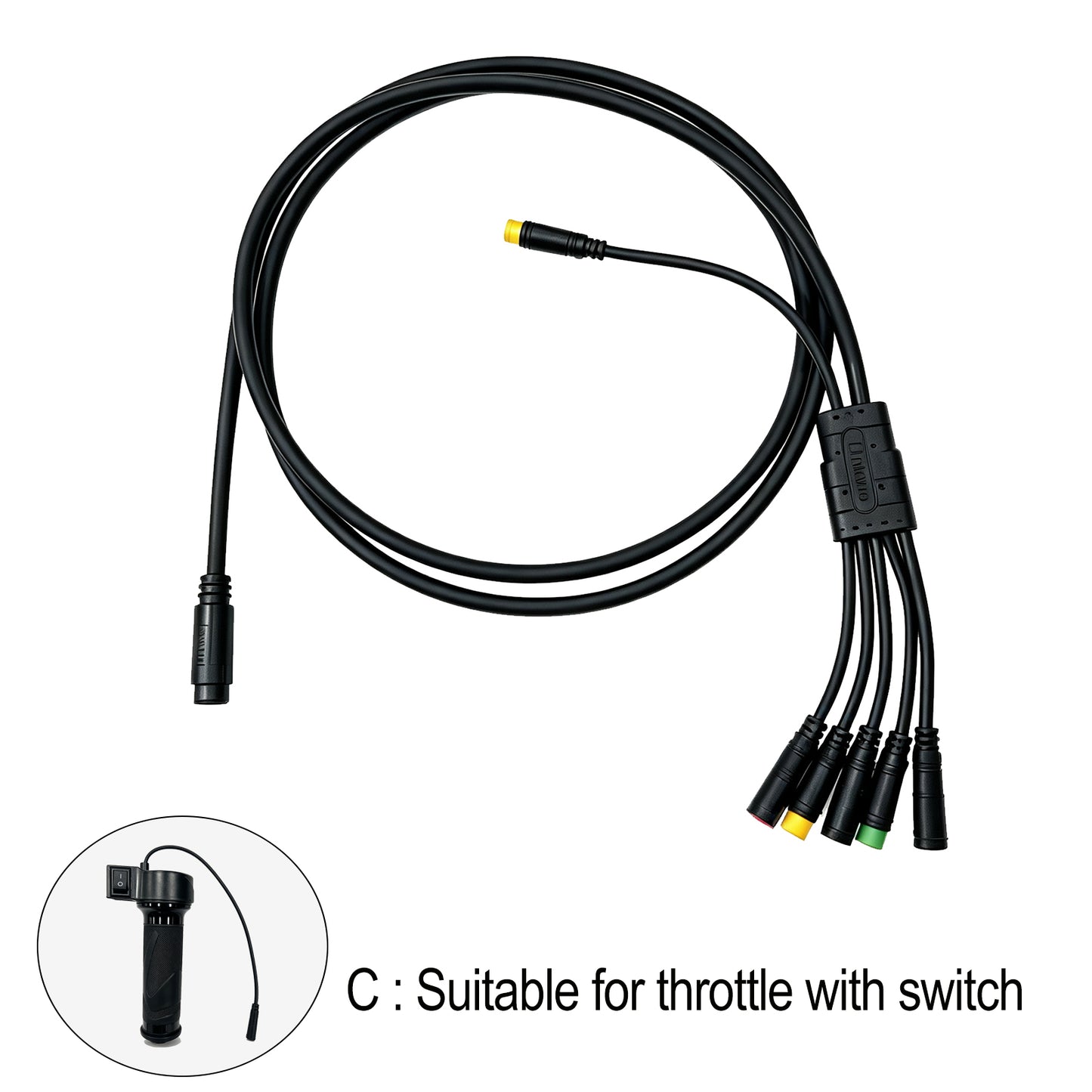 Suitable for KETELES K800 Ebike wiring harness waterproof cable