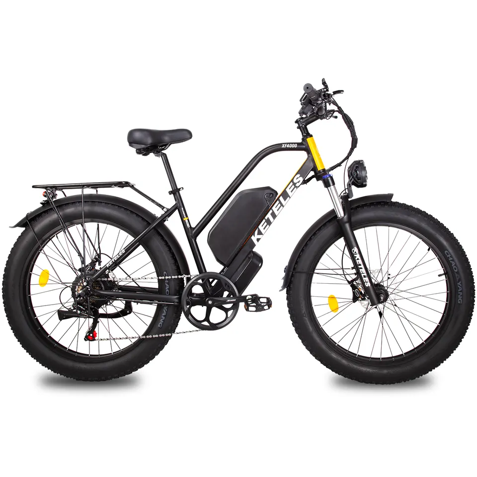 KETELES XF4000 1000W elektromos kerékpár 26" Fat Tire elektromos kerékpár