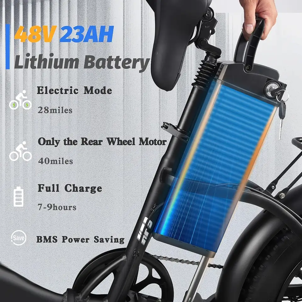 KETELES KF9 2000W kétmotoros összecsukható Ebikes ingázó elektromos kerékpár