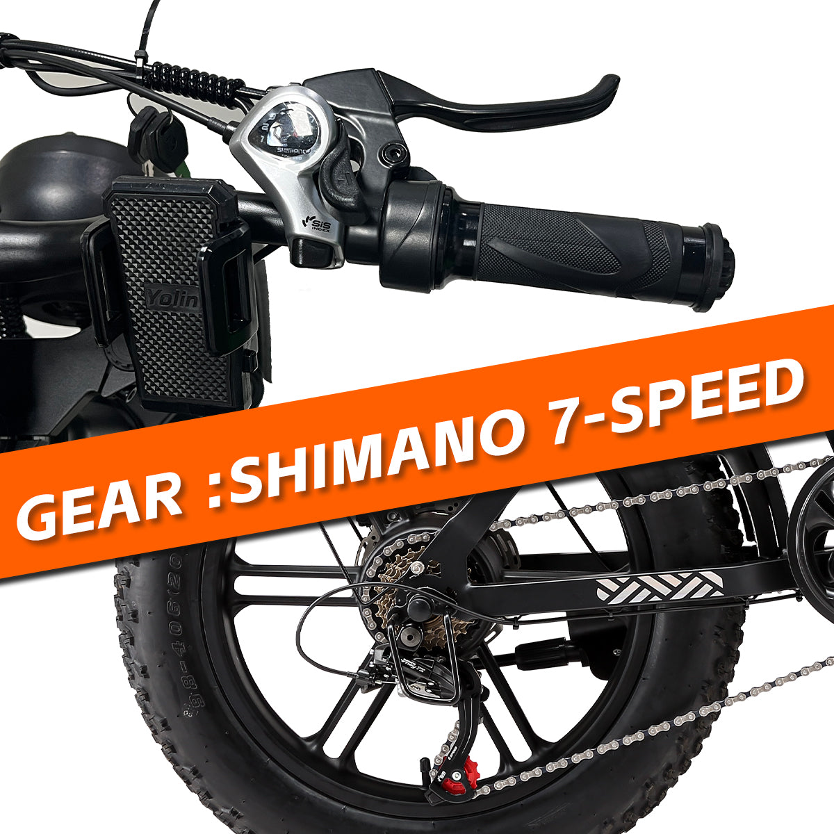 G550  Shimano 7-speed gear system