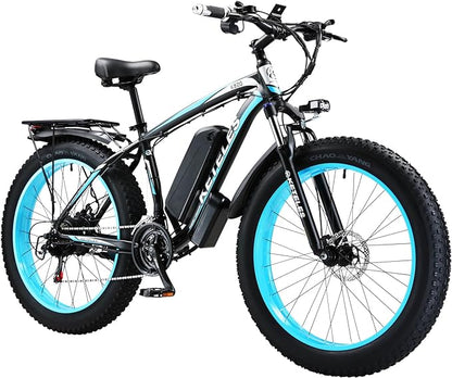 K800 1000W  Fat Tire Electric Bike