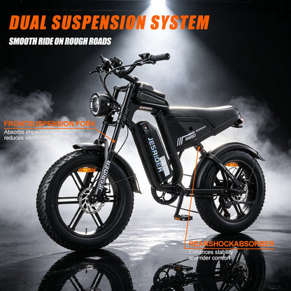  G650 dual suspension electric bike`