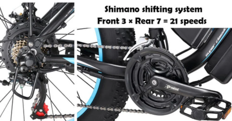 KETELES K800 Shimano shifting system