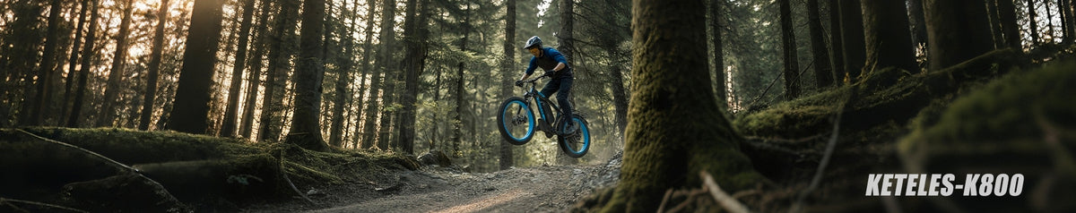 KETELES fat tire electric bikes for off-road forest trail riding