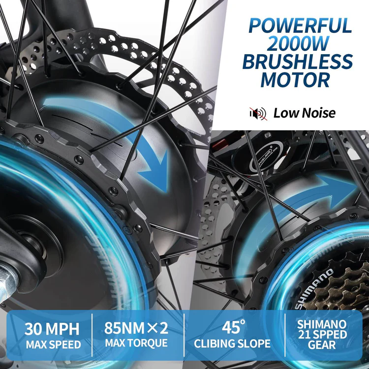 K800 Fat Tire Electric Bikes