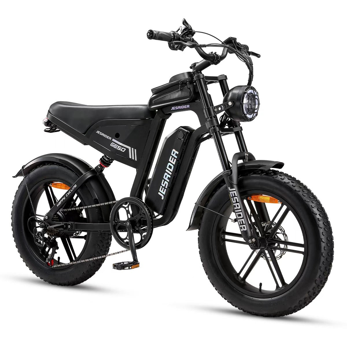 G650 full suspension fat tire electric bike