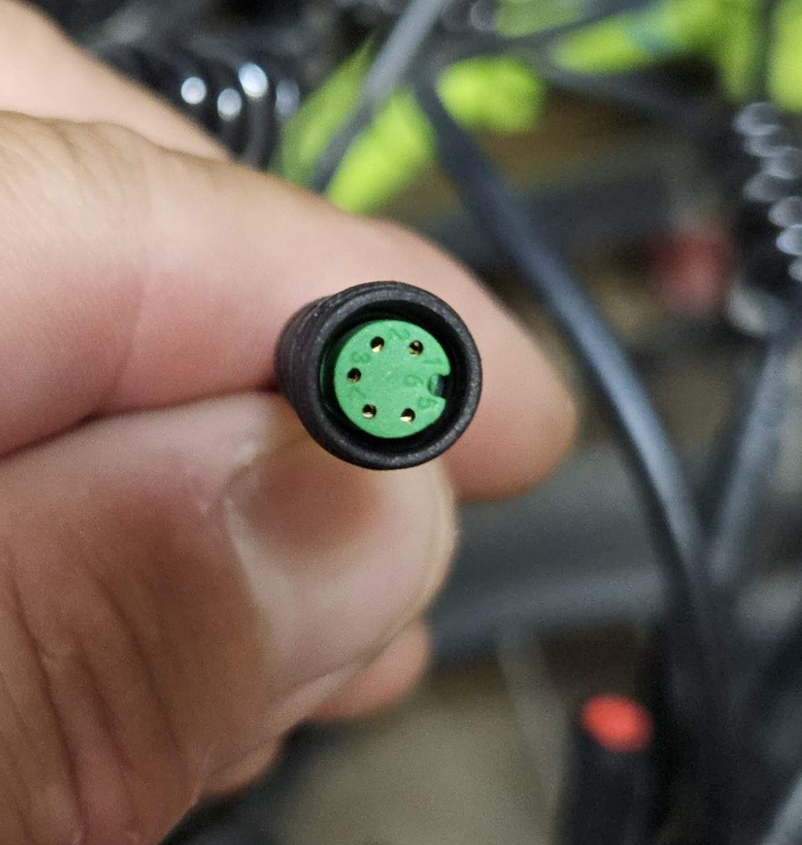 5 pin ebike throttle connector for KETELES Ebike
