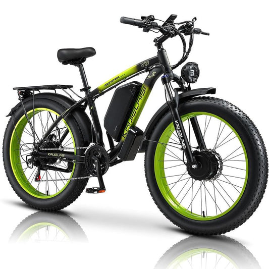 KETELES V3 2000W Elektrofahrrad 26" x 4.0 Fat Tire Elektro-Mountainbike