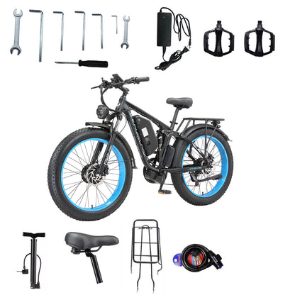 V3PRO Fat Tire Electric Bike 