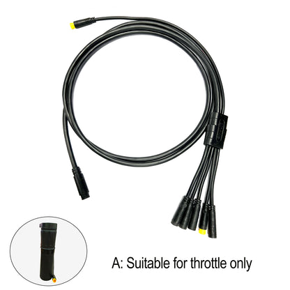 Suitable for KETELES V3 Ebike wiring harness waterproof cable