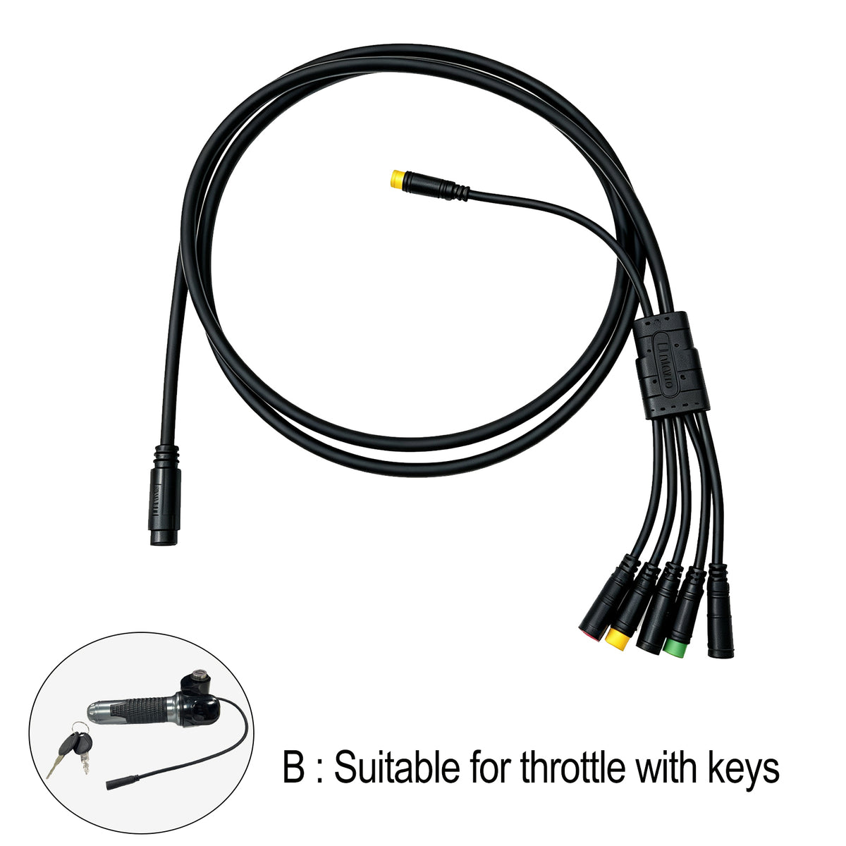 Suitable for KETELES K880 Ebike wiring harness waterproof cable
