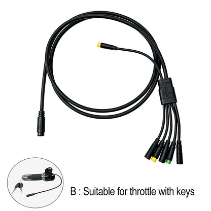 Suitable for KETELES K880 Ebike wiring harness waterproof cable