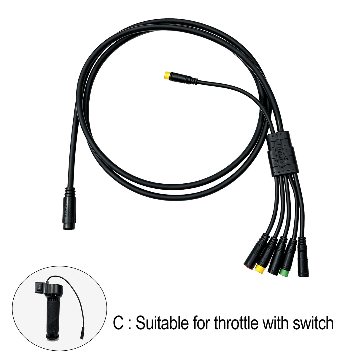 Suitable for KETELES K800 Ebike wiring harness waterproof cable