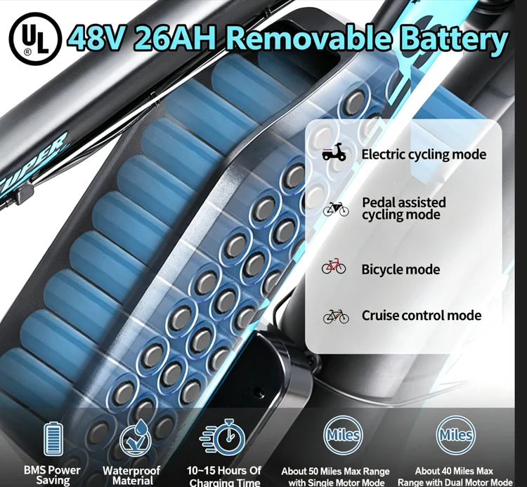 K800PRO Long Range Battery