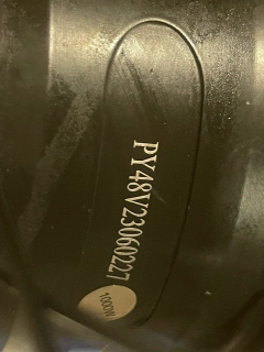 Keyeles 2000w rear wheel details