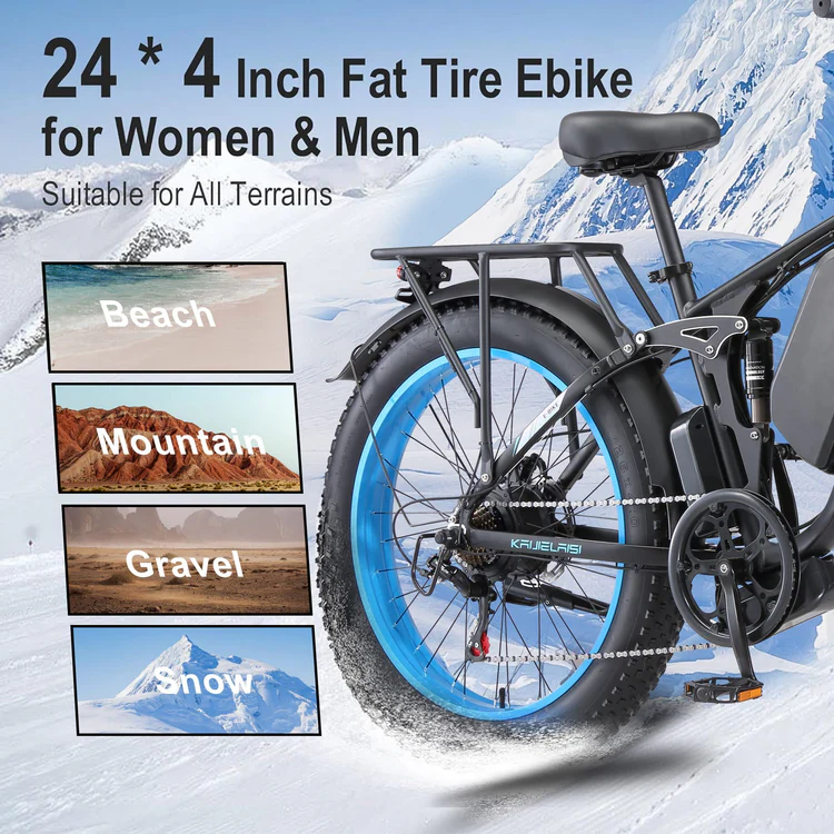 V3PRO Ebike 26x4.0 Fat Tire
