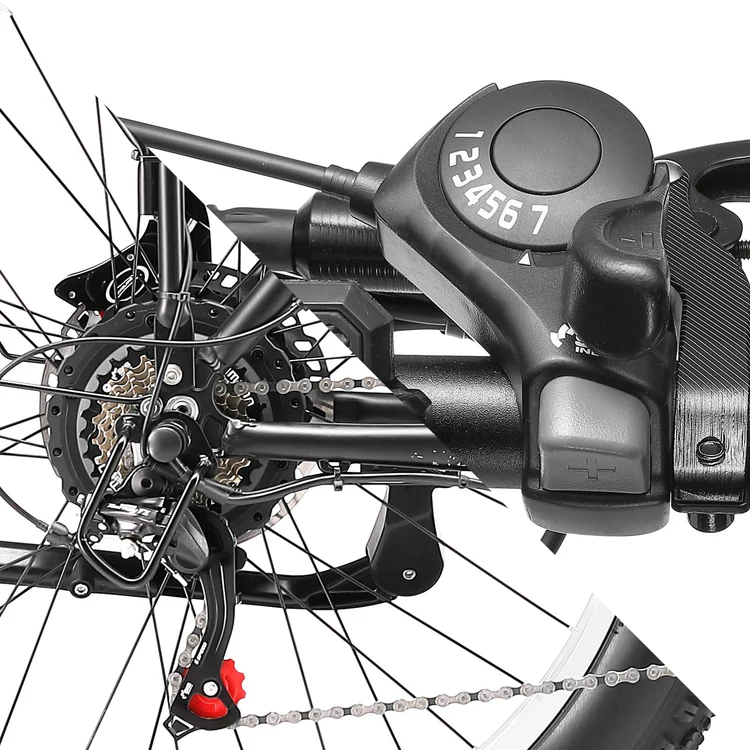 V3 ebike Shimano 21 Speed