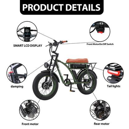 KETELES KF8 Urban Commuting Electric Bicycle Details