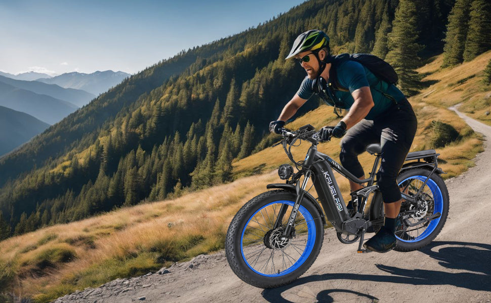 6000W Peak Dual Motor E-Mountain Bicycle US