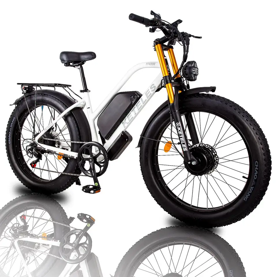 KETELES XF4000 2000W AWD Elektrofahrrad Doppelmotor Elektrofahrrad