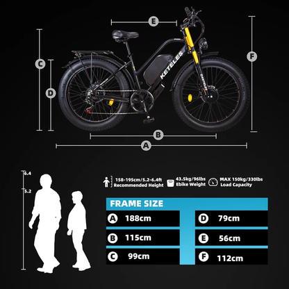 KETELES XF4000 2000W Ebike