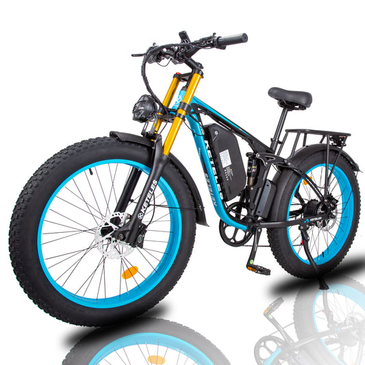 KETELES K800 PRO 1000W Electric Bike 26" x 4.0 Fat Tire Ebikes