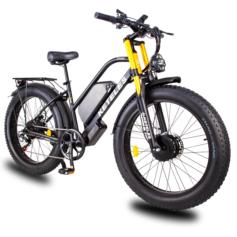 KETELES XF4000 2000W AWD Elektrofahrrad Doppelmotor Elektrofahrrad